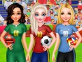 Spill BFF Prinsesse Stem På Fotball 2018 online