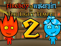 Spill Fireboy og Watergirl 2: Lysets Tempel online