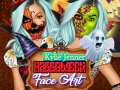 Spill Kylie Jenners Halloween ansiktskunst online