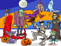 Spill Finn 5 Forskjeller Halloween online