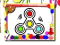 Spill Fidget Spinner Malebok online