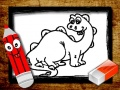 Spill Tilbake til skole: Dinosaur Fargebok online