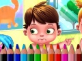 Spill Tilbake til Skolen: Baby Fargebok online