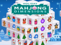 Spill Høytiden Mahjong Dimensjoner online