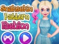 Spill Motemønster med slangeskinn online