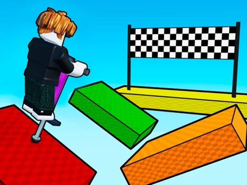 Spill OBBY: Pogo Parkour! online