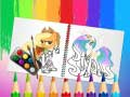 Spill Søtt Pony Fargebok online
