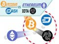 Spill Bitcoin mot Ethereum online