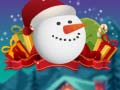 Spill Flappy Snøball Jul online