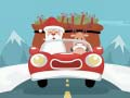 Spill Juleferden til Santa med gaver: Puslespill online