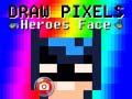 Spill Tegn Pixelheltens Ansikt online
