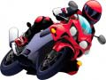 Spill Teikneserie Motorsykkel Puslespill online