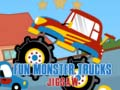 Spill Morsomme Monster Truck Puslespill online