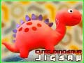 Spill Søtt Dinosaurpuslespill online