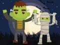 Spill Fargelegging av Vampyrer og Frankenstein online