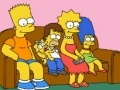 Spill Simpsons Puslespill online
