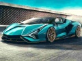 Spill Lamborghini Sian Roadster Puslespill online