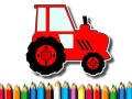 Spill Enkel Barnmaleri - Traktor online