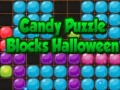 Spill Halloween Godteri Puslespillblokker online
