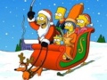Spill Simpsons Julepuslespill online