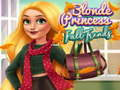 Spill Høsttrender for den Blonde Prinsessen online
