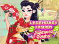 Spill Legendarisk mote av japansk geisha online