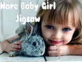 Spill Hare Baby Jente Puslespill online