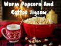 Spill Varm Popcorn og Kaffe Puslespill online