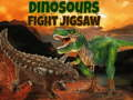 Spill Dinosaurer Kjemper Puslespill online