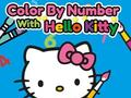 Spill Farg etter tall med Hello Kitty online