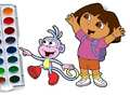 Spill Dora Utforskeren Malebok online
