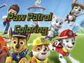 Spill Paw Patrol Fargelegging online