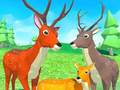 Spill Hjortesimulator: Dyrefamilie 3D online