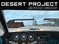 Spill Ørkenprosjekt Bil Fysikk Simulator online