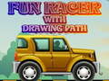 Spill Morsom racer med tegning av vei online