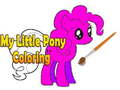 Spill Min Lille Pony: Fargelegging online