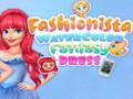 Spill Fashionista Akvarell Fantasi Kjole online
