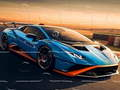 Spill Lamborghini Huracan STO Puslespill online