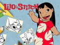 Spill Malebok Lilo og Stitch online