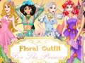 Spill Blomstrete Drakt For Prinsessen online