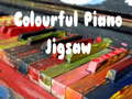 Spill Fargerik Piano Puslespill online