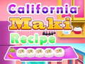 Spill Kalifornisk Maki Oppskrift online