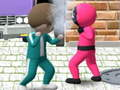 Spill Kamp mellom Spillere i Squid Game online