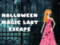 Spill Halloween Magiske Dame Rømning online