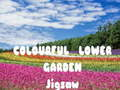 Spill Fargerik Blomsterhage Puslespill online