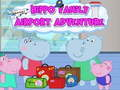 Spill Hippo-familiens eventyr på flyplassen online
