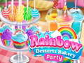 Spill Regnbue Dessert Bakeri Fest online