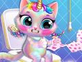 Spill Blink, Min Enhjørning Katt Prinsesse Omsorg online