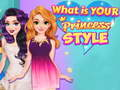 Spill Hva er din prinsessestil? online