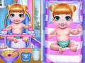 Spill Prinsesse Nyfødte Tvillingbabypleie online
